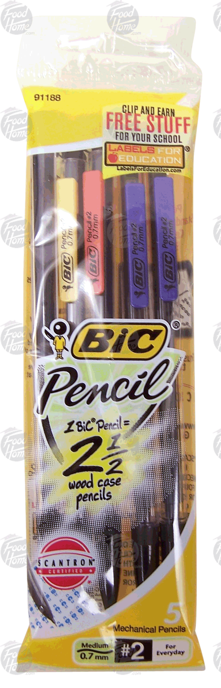 Bic  #2 lead mechanical pencils Full-Size Picture